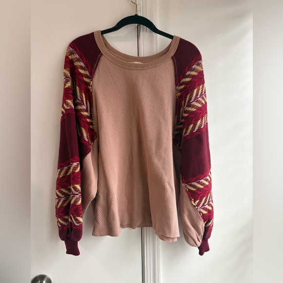 We the Free Rainbow Dreams long sleeve top small - Picture 2 of 10